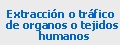 Es una forma de comerciar con los cuerpos de las personas. Para las organizaciones de delincuentes constituye un modo de hacer negocios lucrativos. Incluye no s&oacute;lo la extirpaci&oacute;n y venta de partes del cuerpo humano, sino tambi&eacute;n la colaboraci&oacute;n en el transporte, la importaci&oacute;n o exportaci&oacute;n y la conservaci&oacute;n. Un transplante de &oacute;rgano o tejido humano es ilegal cuando los traficantes profesionales presionan a una persona o la obligan a donar un ri&ntilde;&oacute;n, por ejemplo, aprovechando sus dificultades econ&oacute;micas, y ofrecen dicho &oacute;rgano a un precio atractivo. As&iacute; es tambi&eacute;n cuando dichos traficantes profesionales chantajean a una persona o extirpan partes del cuerpo de una persona difunta sin que &eacute;sta haya aceptado en vida la donaci&oacute;n de sus &oacute;rganos.
